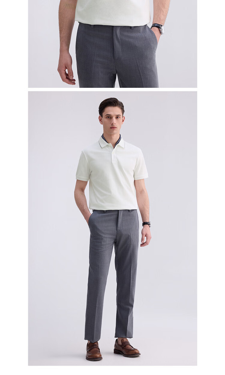 Giordano Men's Short-Sleeve Polo Shirt, Summer New Style, High-Tech Cool-Feeling Antibacterial Contrasting Color Lapel Top, 18015002 14