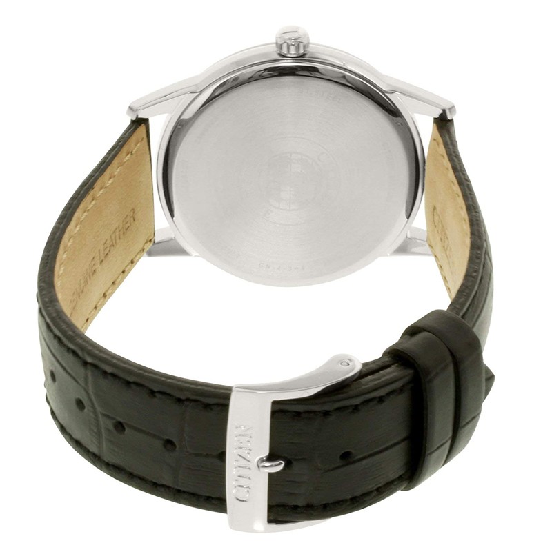 买手代购西铁城citizen eco-drive男士经典光动能皮带手表 aw1231-07a