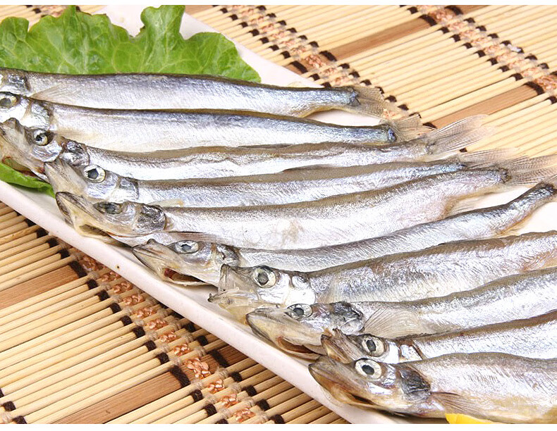 恬女神多春鱼海鲜鱼类制品1000g条条满籽大规格