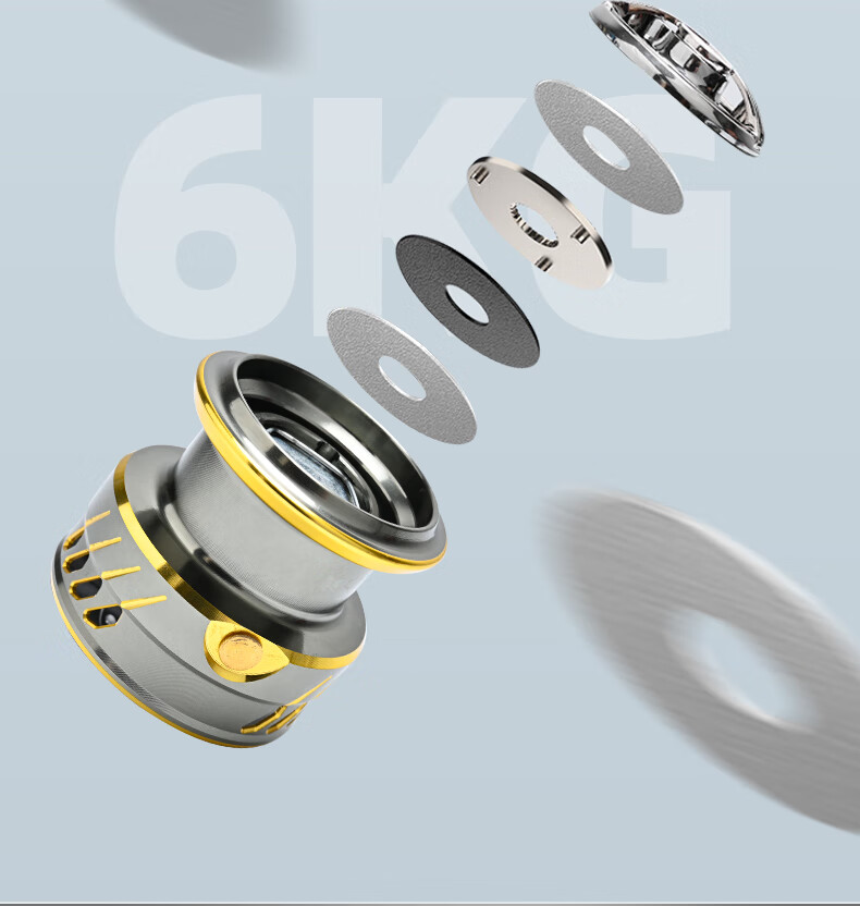 Grsaed STC3000 Spinning Reel Universal Metal Fishing Line Reel Lure Sea Rod Surfcasting Reel Long Casting Reel 9