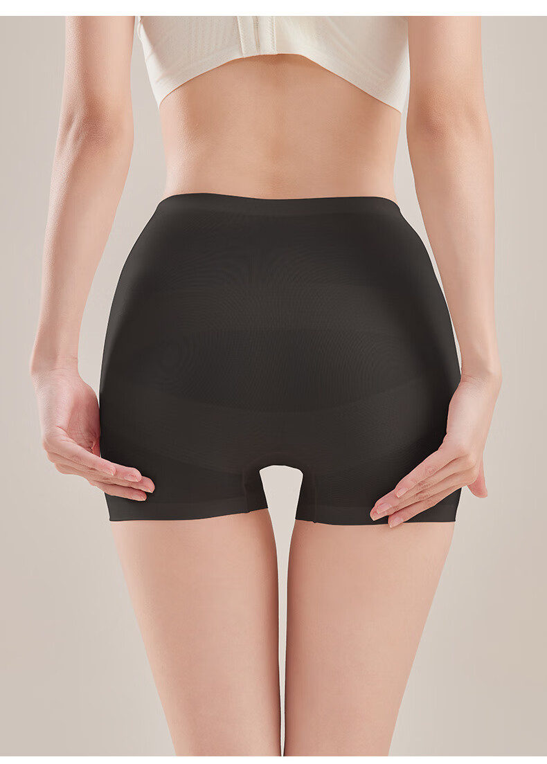 GRACEWELL Women's Shaping Seamless High-Waist Slimming Hip-Lifting Thin Safety Shorts Underwear 9