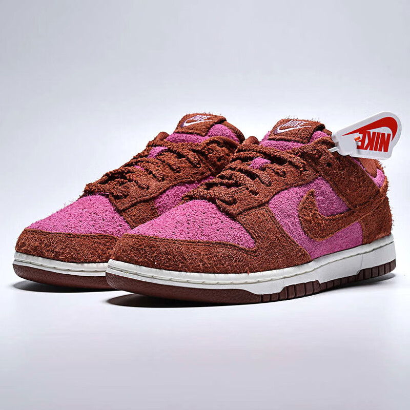 NIKE Women's Casual Shoes, Sneakers, DUNK Comfortable Versatile Sports Shoes, IH7648-600, Red-Brown, Size 36.5 2
