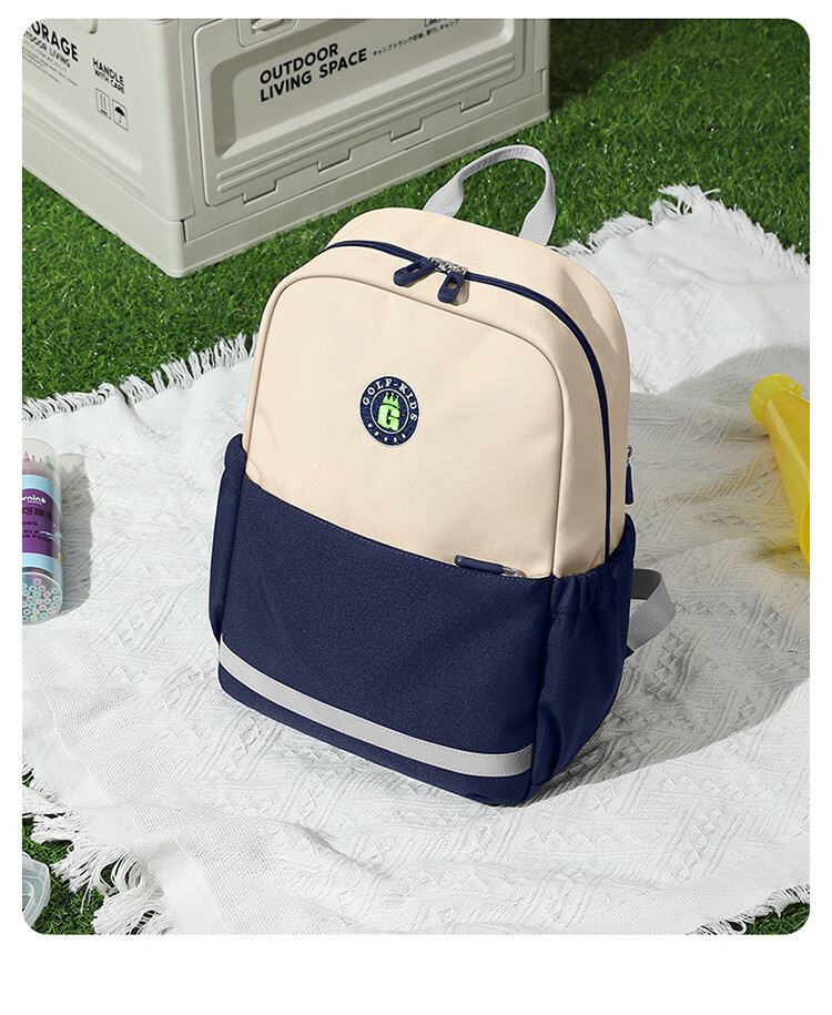 GOLF Elementary School Backpack, Lightweight Children's Shoulder Bag, for Grades 1-3, Outdoor Use for Boys And Girls, Preschool to Elementary Transition Backpack, for Travel And Field Trips 25