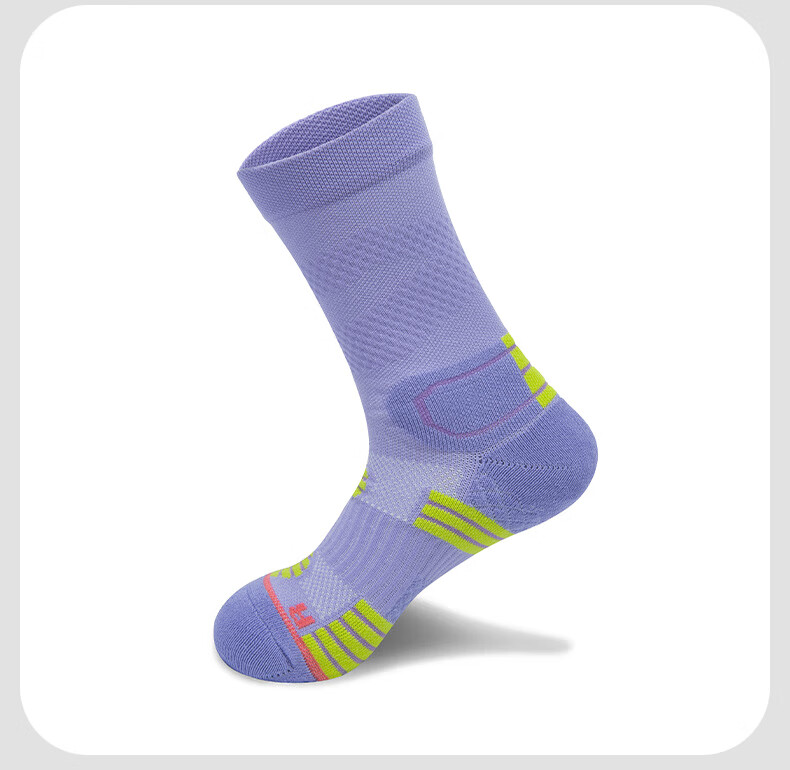TFO 5th Generation Outdoor Socks Multifunctional Sports Running Hiking Socks 2902558 Women's Purple 10
