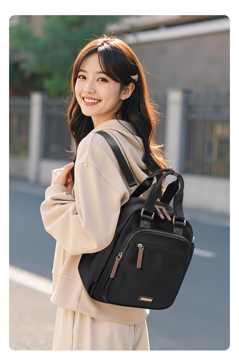 GOLF Women's Backpack, Fashionable Shoulder Crossbody Bag, Large Capacity Handbag, Water-Resistant Travel Backpack for Wome 5