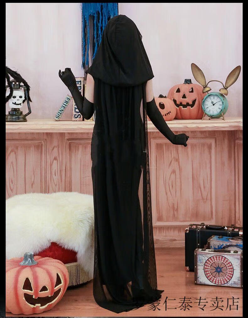 女装店万圣节服装小红帽女巫鬼新娘魔法白雪公主装斗篷披风cosplay