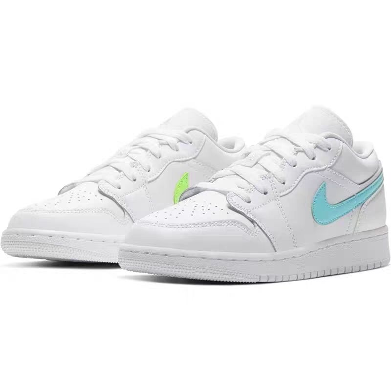 【官方旗舰】ni ke纯原女鞋aj 乔1 aj1 low gs低帮纯白四色鸳鸯彩钩