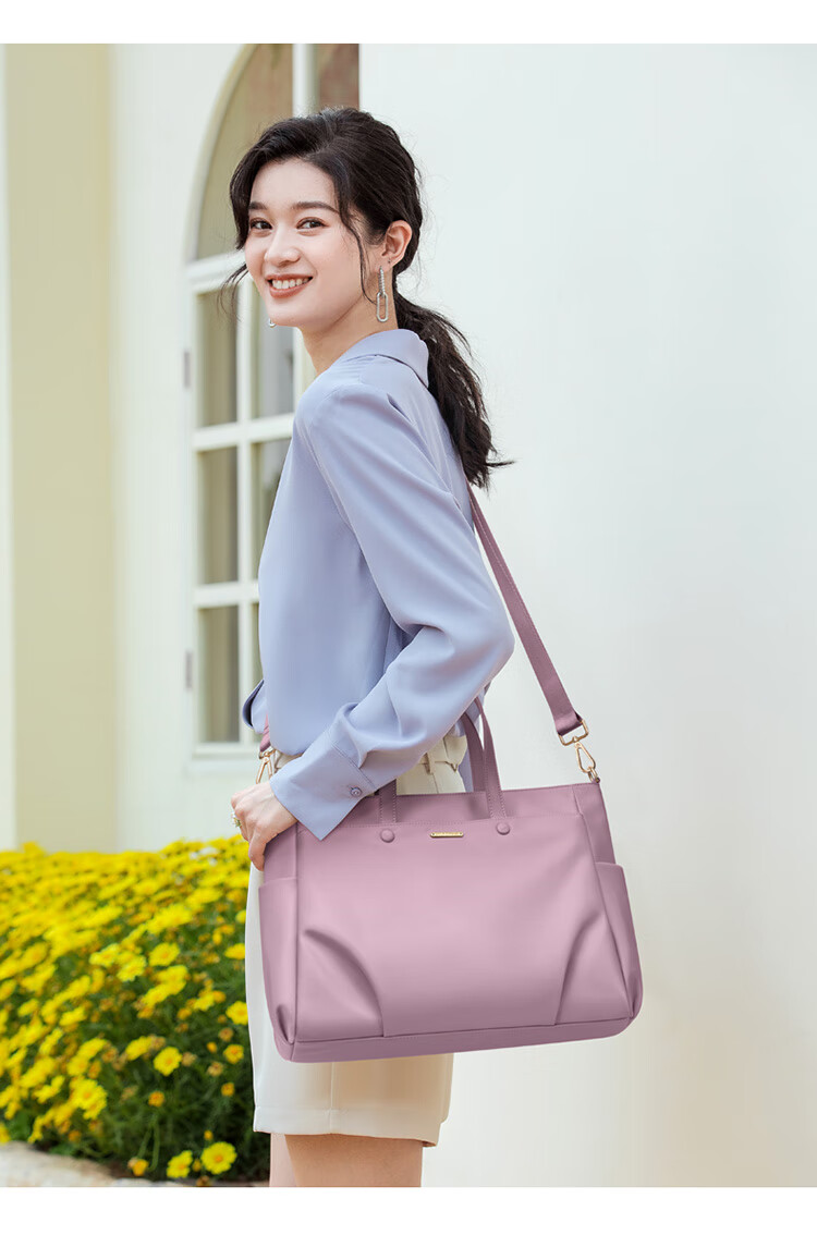 GOLF Laptop Bag for Women, 14/15.6 Inch Handheld Notebook Bag, Huawei Apple Business Briefcase, Shoulder Crossbody Bag 25