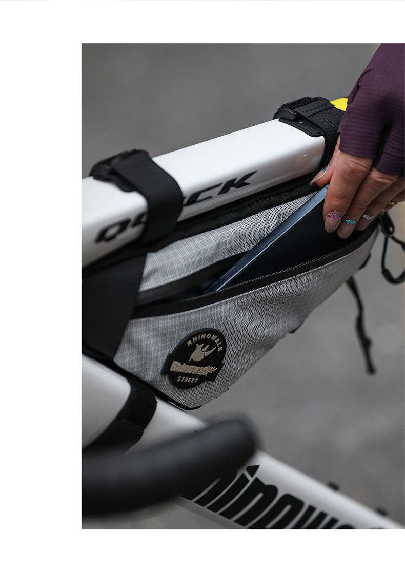 Rhinowalk Rhino Bicycle Frame Bag Down Tube Bag Front Top Tube Waterproof Mountain Road Bike Cycling Gear Storage Bag 16