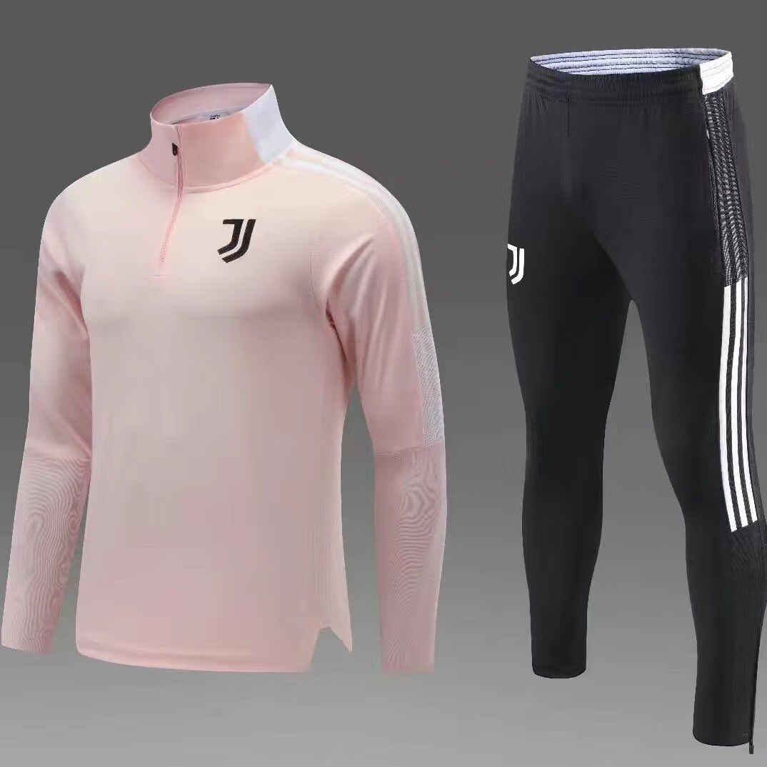 nsie 冬天训练服运动服体育训练半拉链尤文足球服成人儿童冬季运动