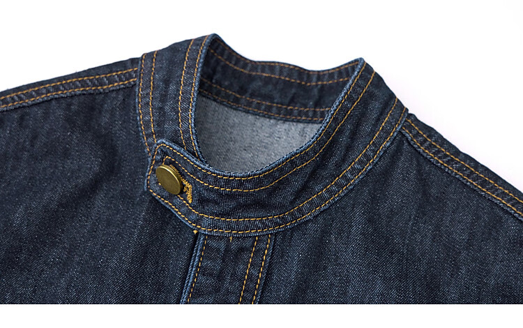 Duoduojia [Loose Wide Fit] Boys' Stylish Denim Vest, Spring And Autumn 2026 Style, for Older Children, Stand-Up Collar, Casual Cardigan Top 15