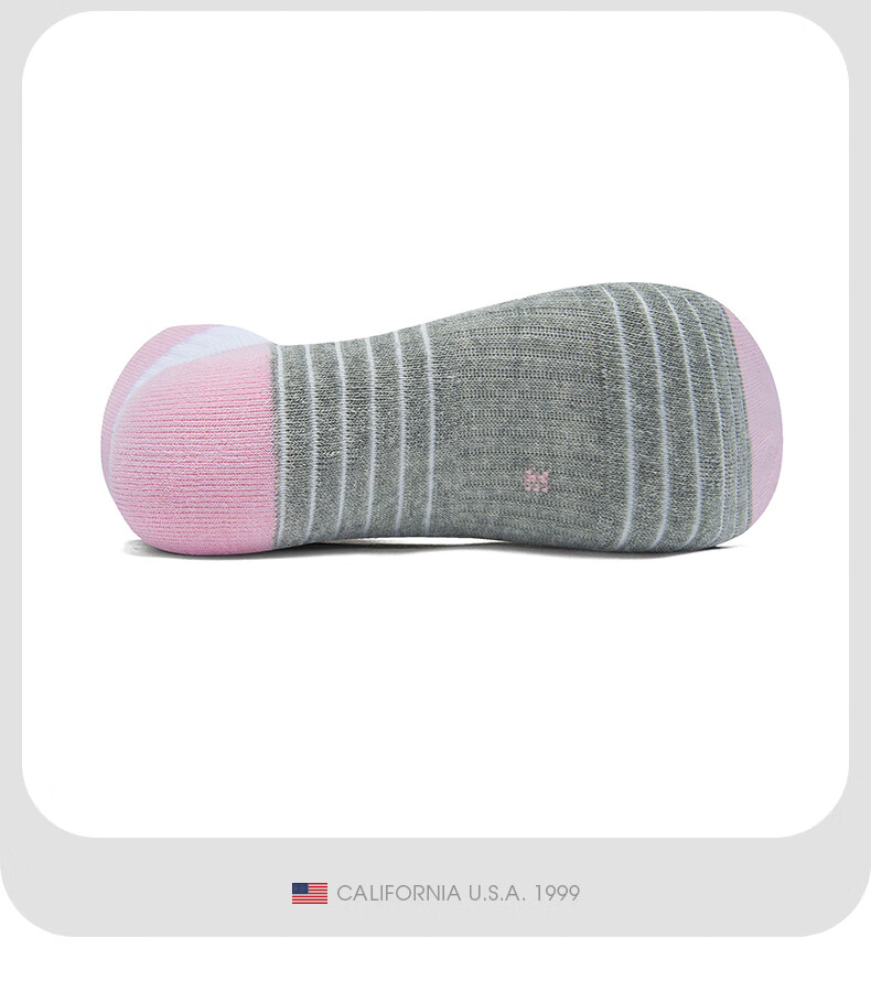 TFO 5th Generation Outdoor Sports Socks Breathable Running Hiking Socks 2902566 Women's Pink S 8