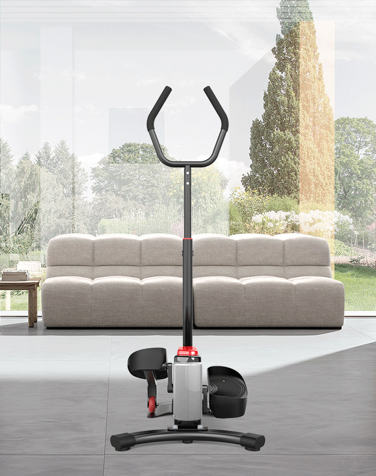 美国harison汉臣智能家用踏步机迷你静音椭圆机扶手脚踏登山机减肥