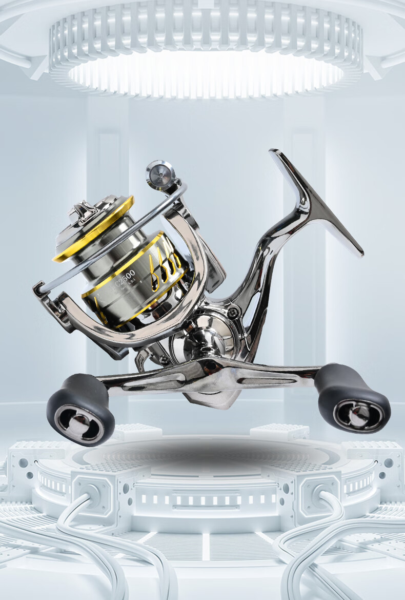 Grsaed STC3000 Spinning Reel Universal Metal Fishing Line Reel Lure Sea Rod Surfcasting Reel Long Casting Reel 2