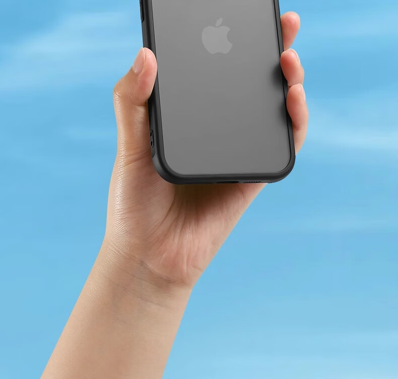 Чехол для iPhone 16 Pro Max DIVI, полупрозрачный, матовый, ультратонкий, противоударный, премиум