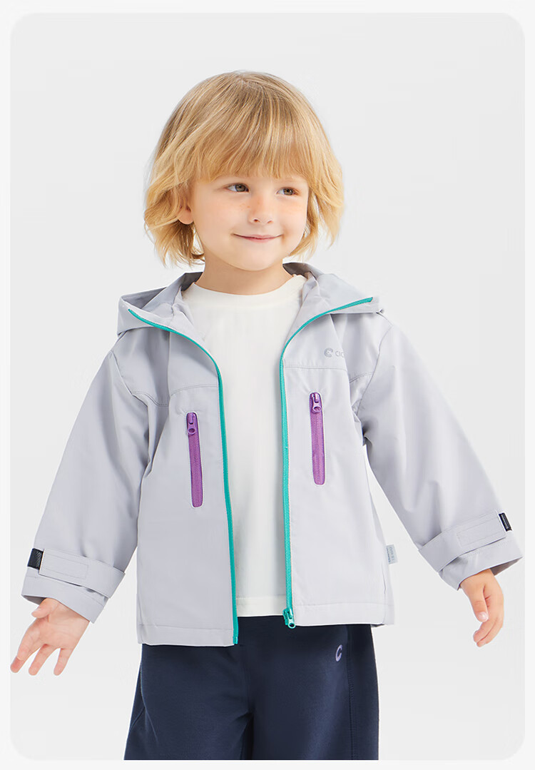 Ciciibear [Xiaodanjiaosanfang] Ciciibear Baby Windbreaker Jacket for Boys And Girls, Spring And Autumn Style 2025 New Model Children's Soft Shell Coat 17