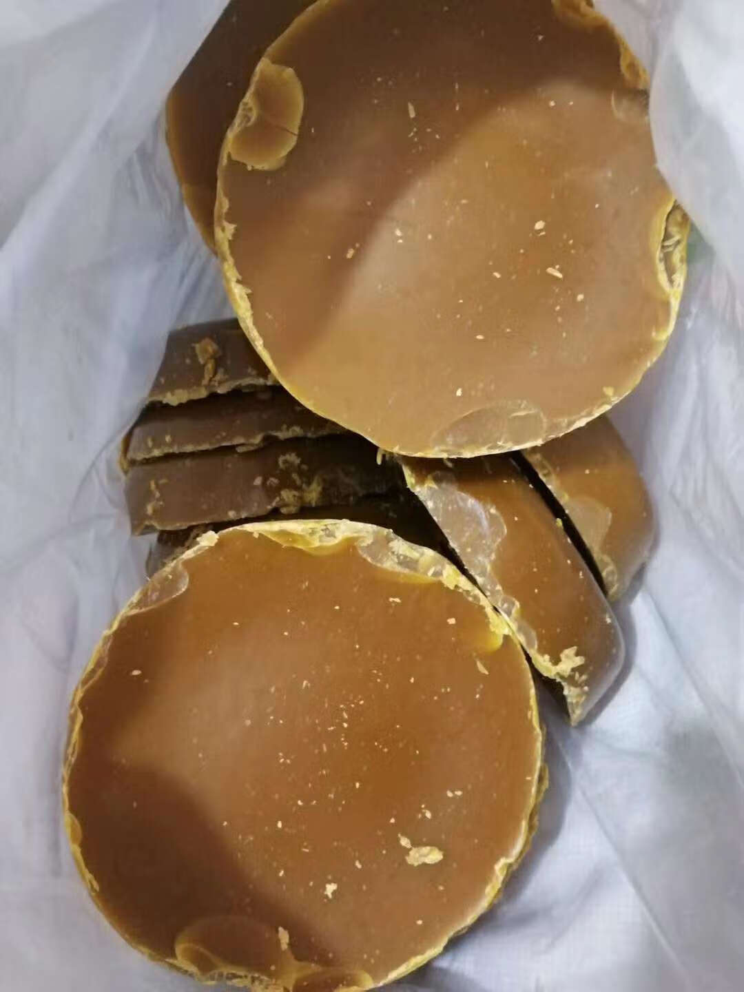 中药材黄蜂蜡白蜂蜡土蜂蜡天然农家蜂蜡食用蜜蜡散装500g批发崇妙 白