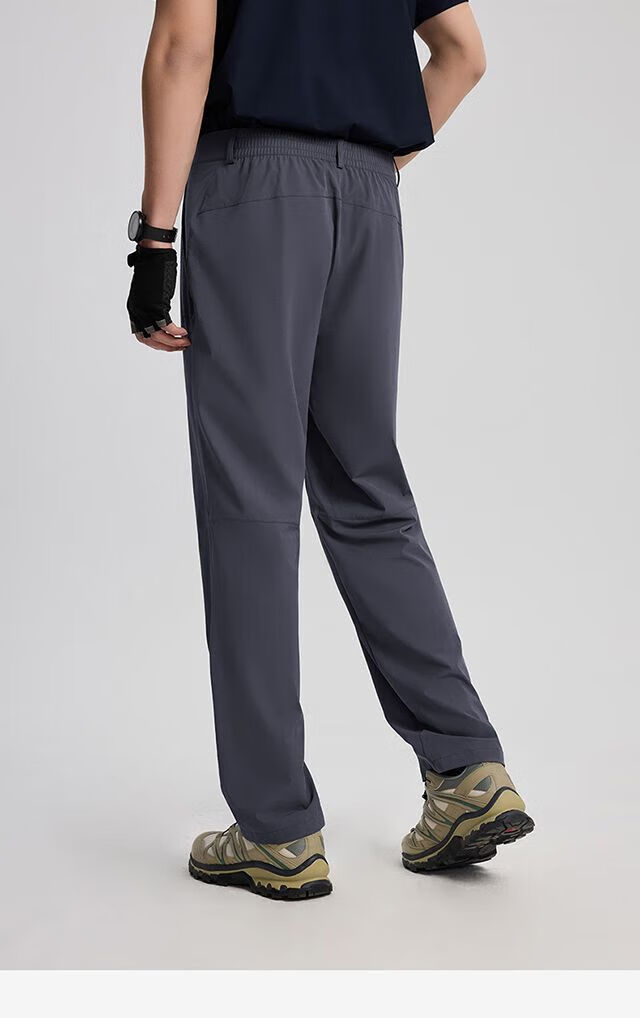 TECTOP Men's Outdoor Hiking Sports Casual Pants Aurora Gray Mountain Style Breathable 3XL 27