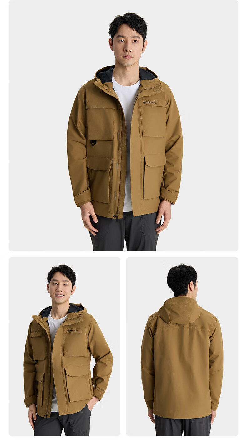 Columbia Outdoor, New 2025 Men's And Women's Waterproof Jacket, Casual Coat WE5369 29