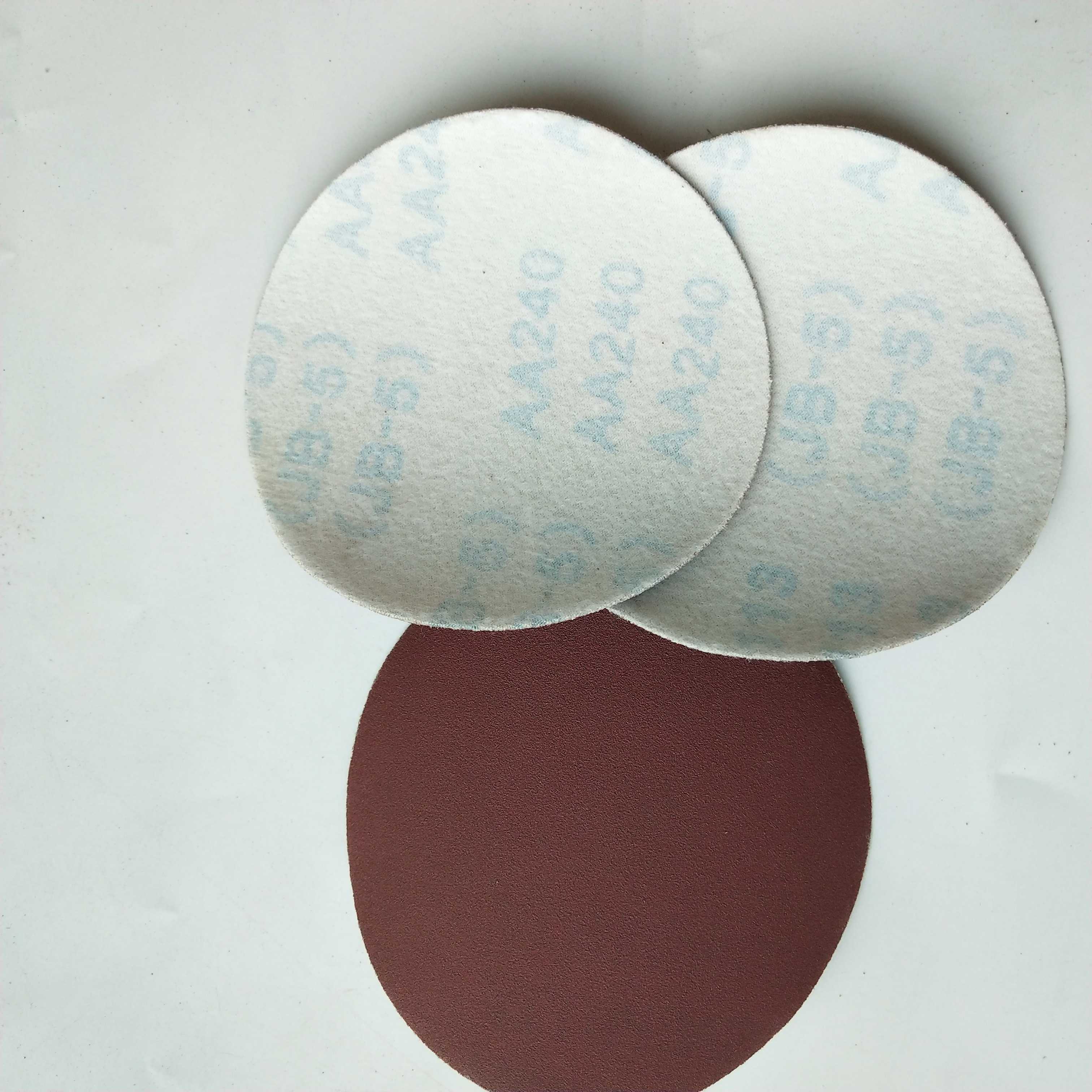 宾毅jb-5背胶砂纸片5寸圆盘砂纸砂布不干胶砂纸片自粘砂纸气磨机砂纸.