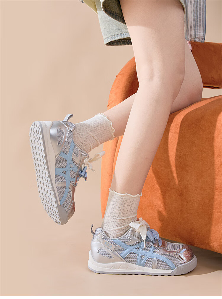 Semir Women's Derby Shoes 2025 New Summer Breathable Mesh Casual Sneakers White Cream Size 39 16