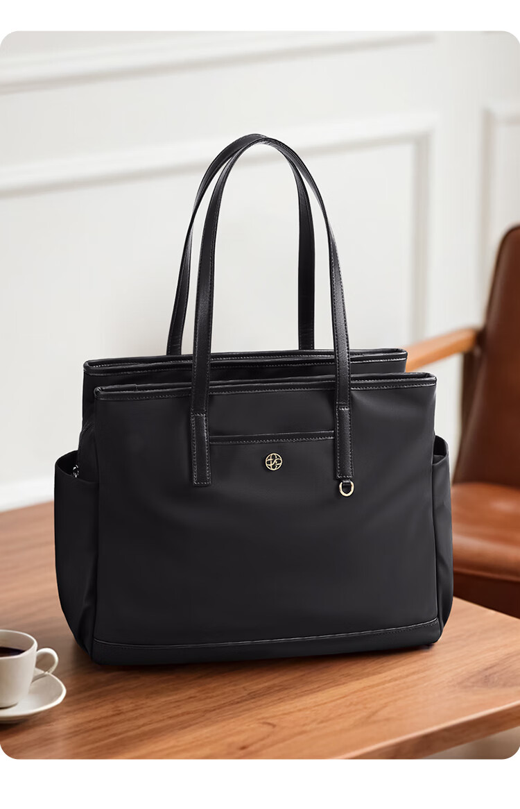 GOLF Shoulder Laptop Bag, Commuter Tote Bag for Women, 14/15.6-Inch Notebook Handbag, Business Large Capacity Briefcase 11