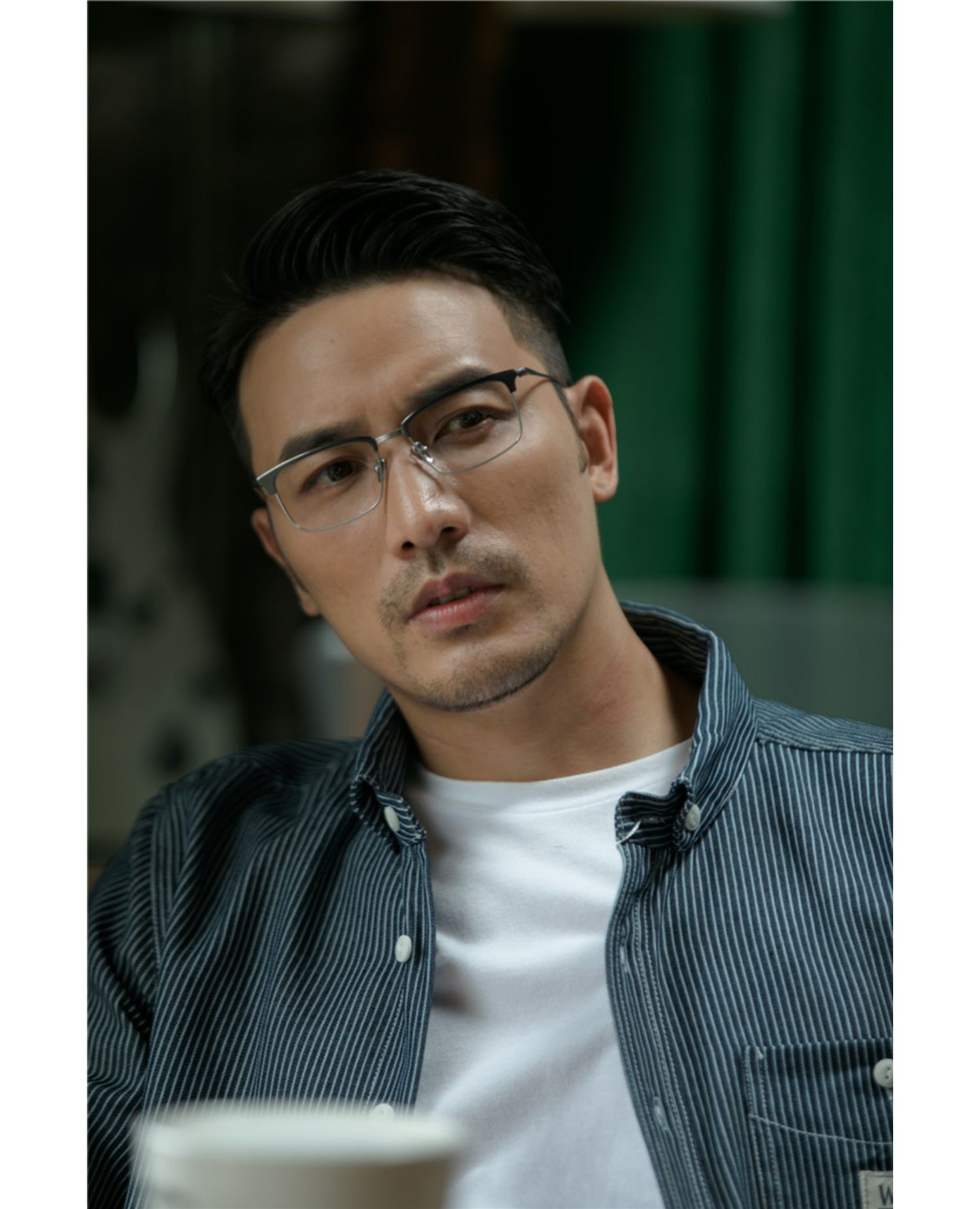 【官方精品】高档品牌木村拓哉纯钛眼镜配眼睛近视眼镜框男复古半框