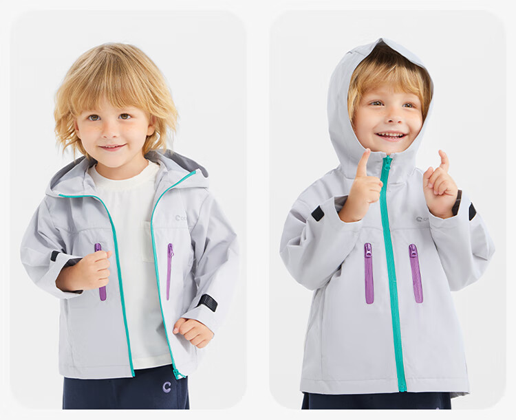 Ciciibear [Xiaodanjiaosanfang] Ciciibear Baby Windbreaker Jacket for Boys And Girls, Spring And Autumn Style 2025 New Model Children's Soft Shell Coat 16