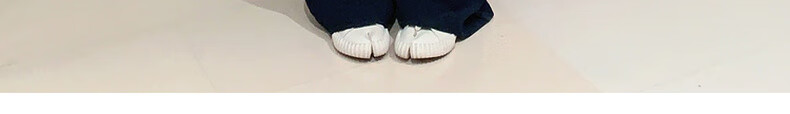 MEIYANG Fishtail Flared Pants, Imported Composite Yarn Elastic Retro Micro-Flare Pants, Navy Blue Extended Version, XL 9