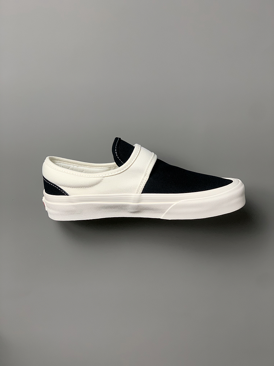 fog板鞋fog潮牌魔术贴粘扣帆布鞋黑白拼色板鞋低帮简约高级感小众日系