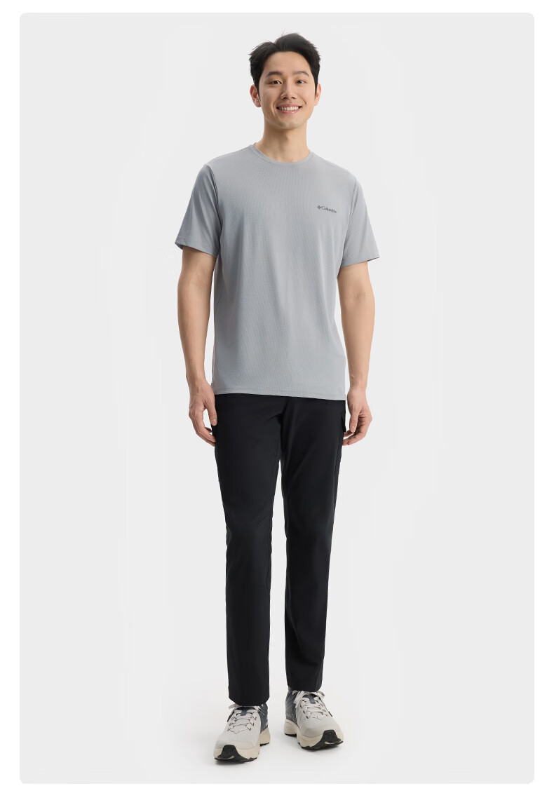 Columbia Outdoor, New Men's Moisture-Wicking Quick-Dry Sports Short-Sleeve T-Shirt, AE1671 12
