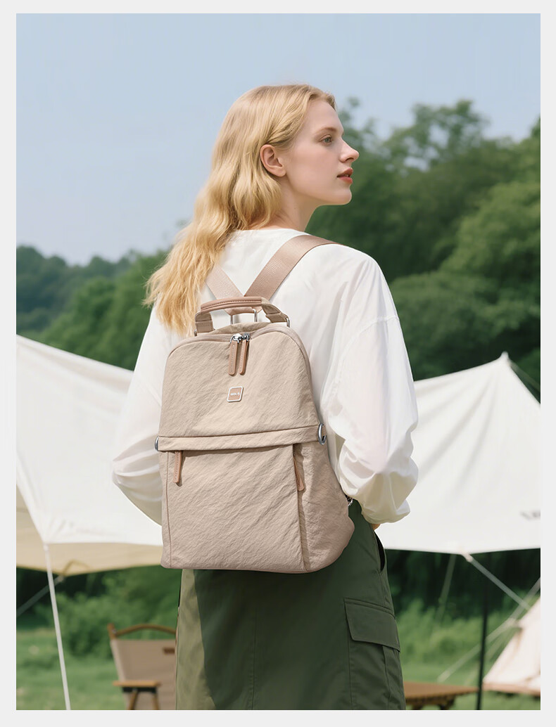GOLF Women's Casual Backpack, 14-Inch Laptop Bag, Crossbody Bag, Travel Bag, Birthday Gift for Wome 6