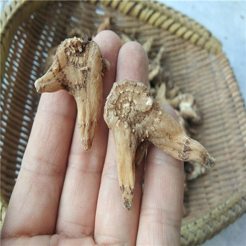 三叉白芨 中药材小白及旱白芨中药白鸡干可打白芨粉g 1000g【图片