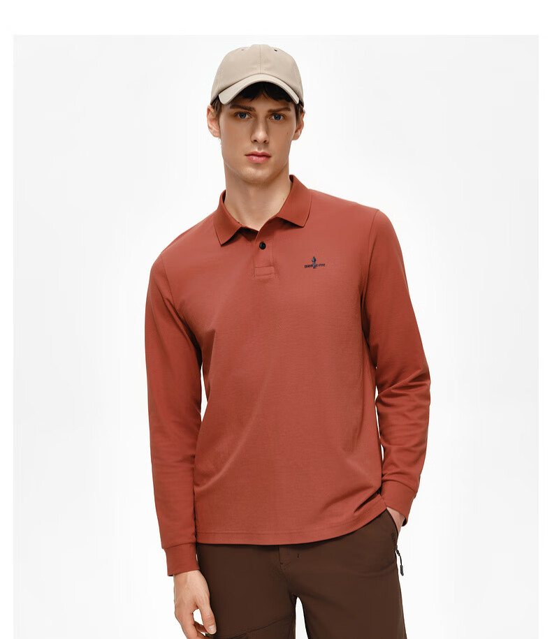 Biyinlefen [Long Staple Cotton] 2025 Autumn New Casual Light Business Simple Multi-color Skin-friendly Long Sleeve Polo Shirt for Men 11