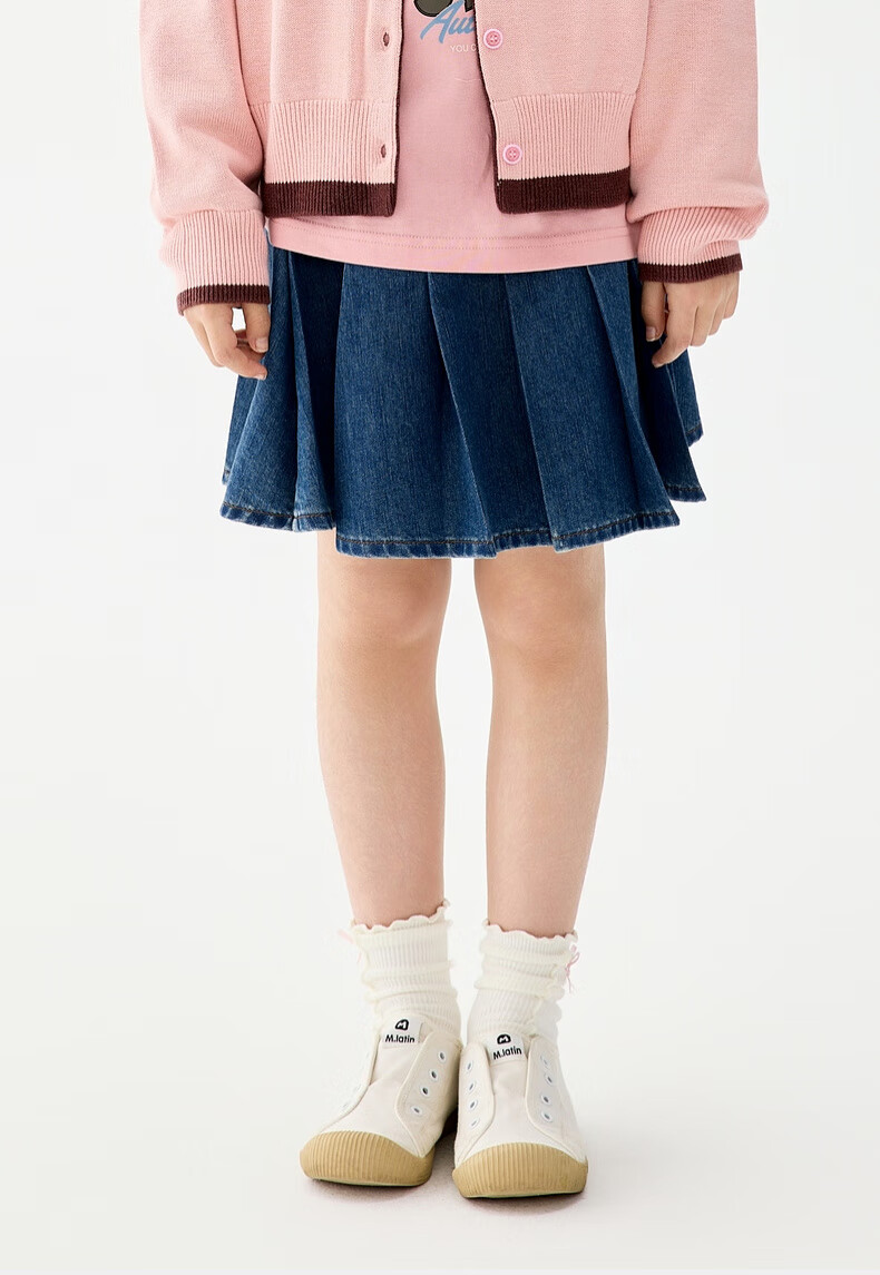 M.Latin Children's Clothing, Kids' Skirts, 2025 Autumn New Style, Breathable And Skin-Friendly, Stylish Half-Skirt Waist Dress 8