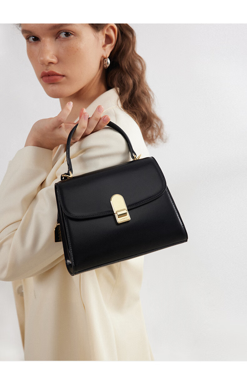 La Festin Leather Handbag for Women, Red Crossbody Bag, Niche Tote Bag, Birthday And Valentine's Day Gift 3