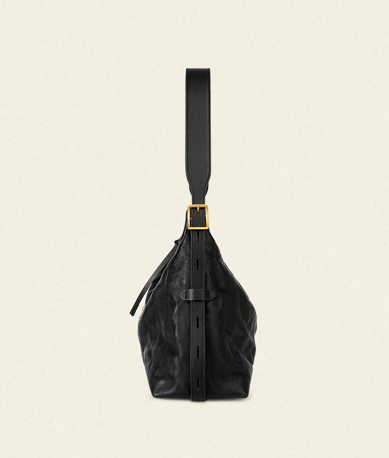 CASSILE [Celebrity Style] Cassile Tote Bag for Women, Vegetable Tanned Leather Light Luxury Crossbody Hobo Bag, Birthday Gift 24