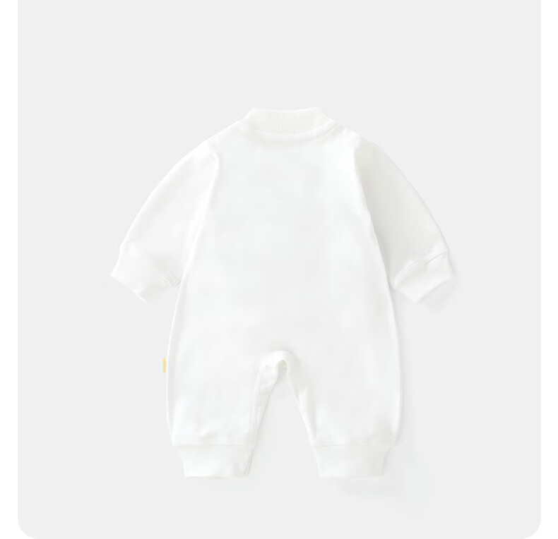 DUUDUU Baby Clothes Newborn Onesie Autumn Romper for Baby Boys Boneless Bodysuit Infant Outdoor Wear White 66cm 6
