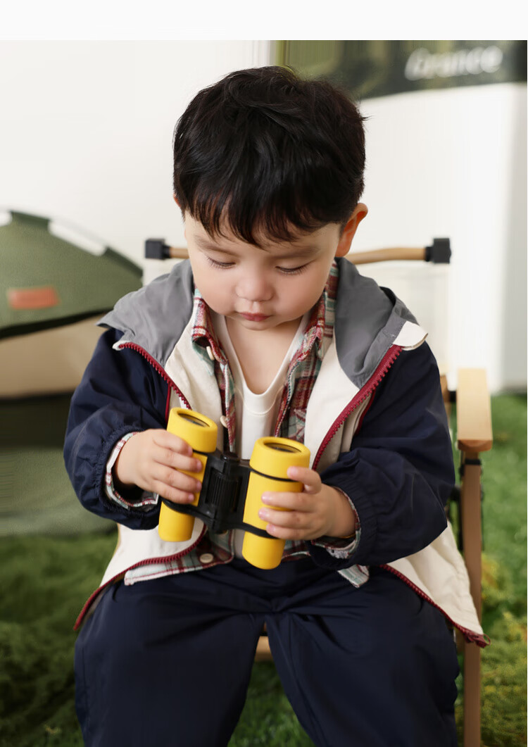 LUSON Baby Boy Sports Windbreaker Set, Spring And Autumn 2025 New Style Long-Sleeve Jacket, Outdoor Long Pants, Infant Autumn Outfit 12