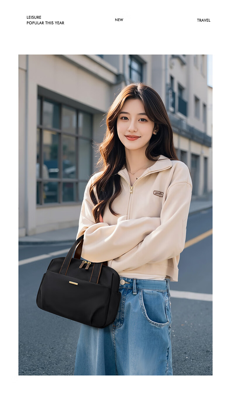 GOLF Shoulder Crossbody Bag for Women, Fashionable Handbag, Casual Tote Bag, Versatile Canvas Bag for Commuting, Birthday Gift for Wome 7
