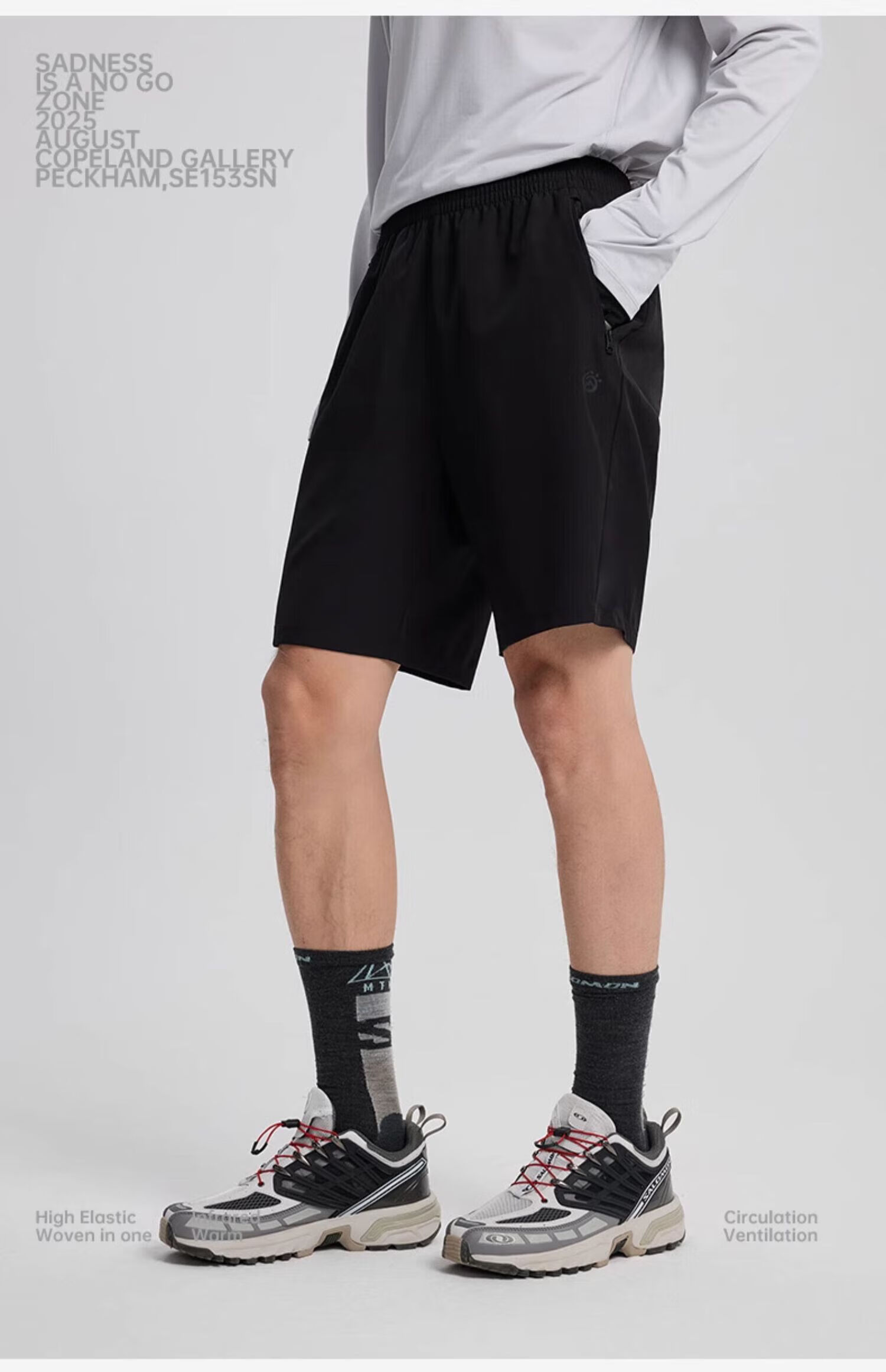 Tantuo Men's Summer Breathable Running Training Shorts 34