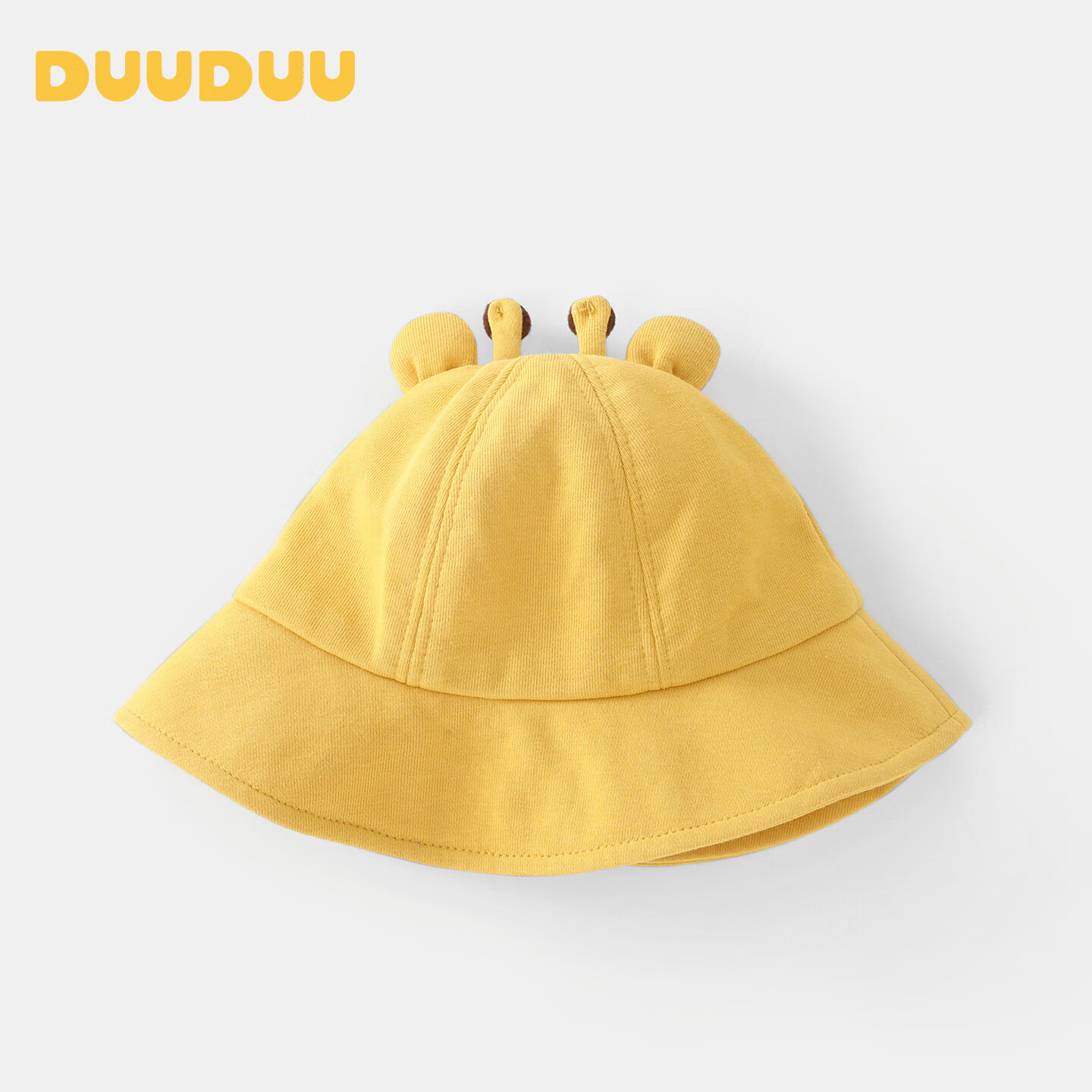 DUUDUU Baby Cartoon Hat Spring and Autumn Double-layer Fisherman Hat Cute Sunshade Bucket Hat for Toddlers 2