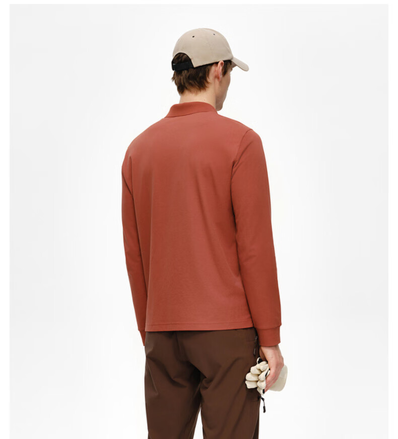 Biyinlefen [Long Staple Cotton] 2025 Autumn New Casual Light Business Simple Multi-color Skin-friendly Long Sleeve Polo Shirt for Men 12
