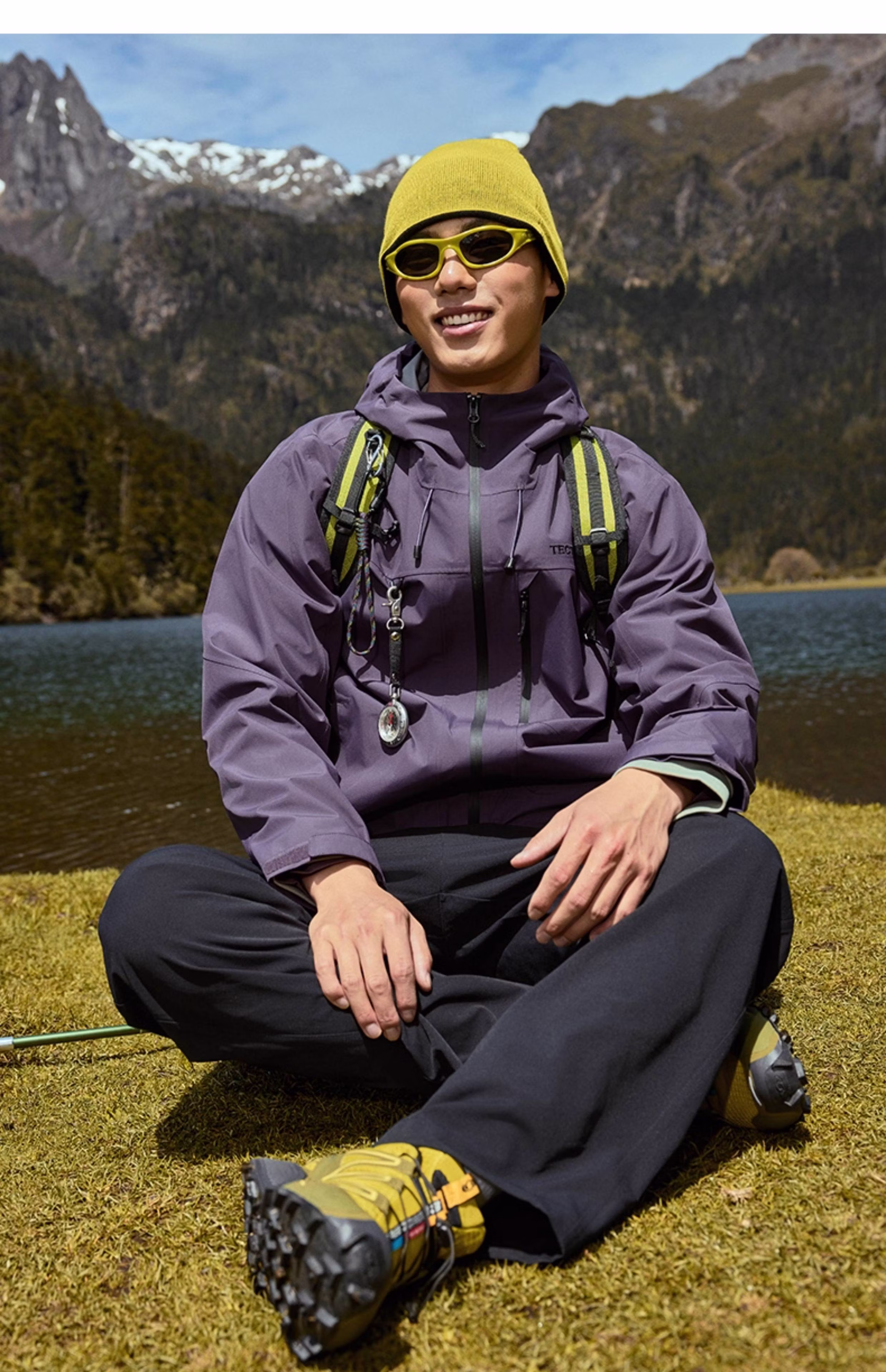 TECTOP Single-Layer Hard Shell Breathable Mountaineering Jacket for Men and Women 24