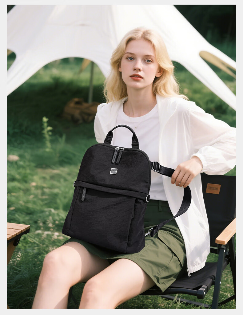 GOLF Women's Casual Backpack, 14-Inch Laptop Bag, Crossbody Bag, Travel Bag, Birthday Gift for Wome 7