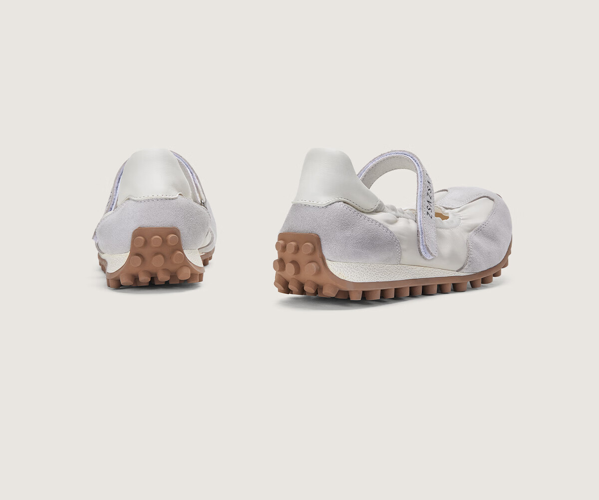 Sasa Su [Leaping Ballet] Spring Summer New Bean Sole Mary Jane Velcro Comfortable Ballet Sneakers Women Shoes 22