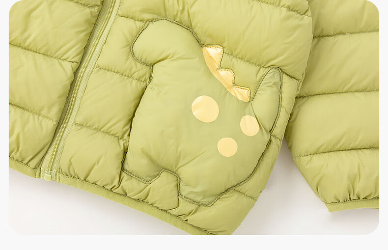 Dudu Kids Children's Down Jacket Cold-Resistant Winter Coat Boys Girls Warm New Year Clothing Black Size 80 28