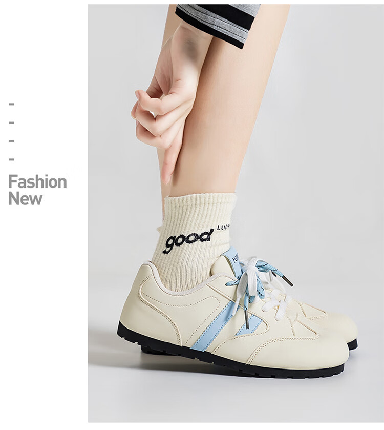 HUANQIU Ultra-Light Breathable Dopamine Training Shoes Women 2025 New Soft Sole Versatile Puff Mango Toe Agan Sneakers 10