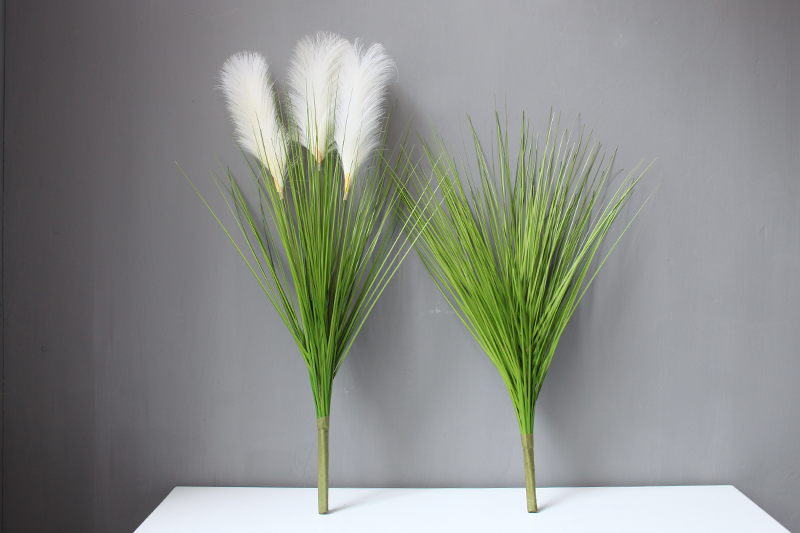 wo仿真芦苇客厅花束装饰仿真假花落地大摆件创意服装店橱窗装饰道具3