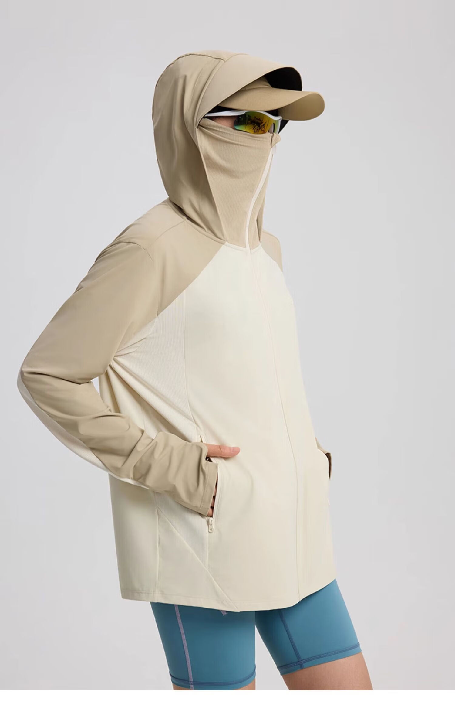 Tantuo UPF 200+ Sun Protection Hooded Breathable Quick-Dry Jacket 27